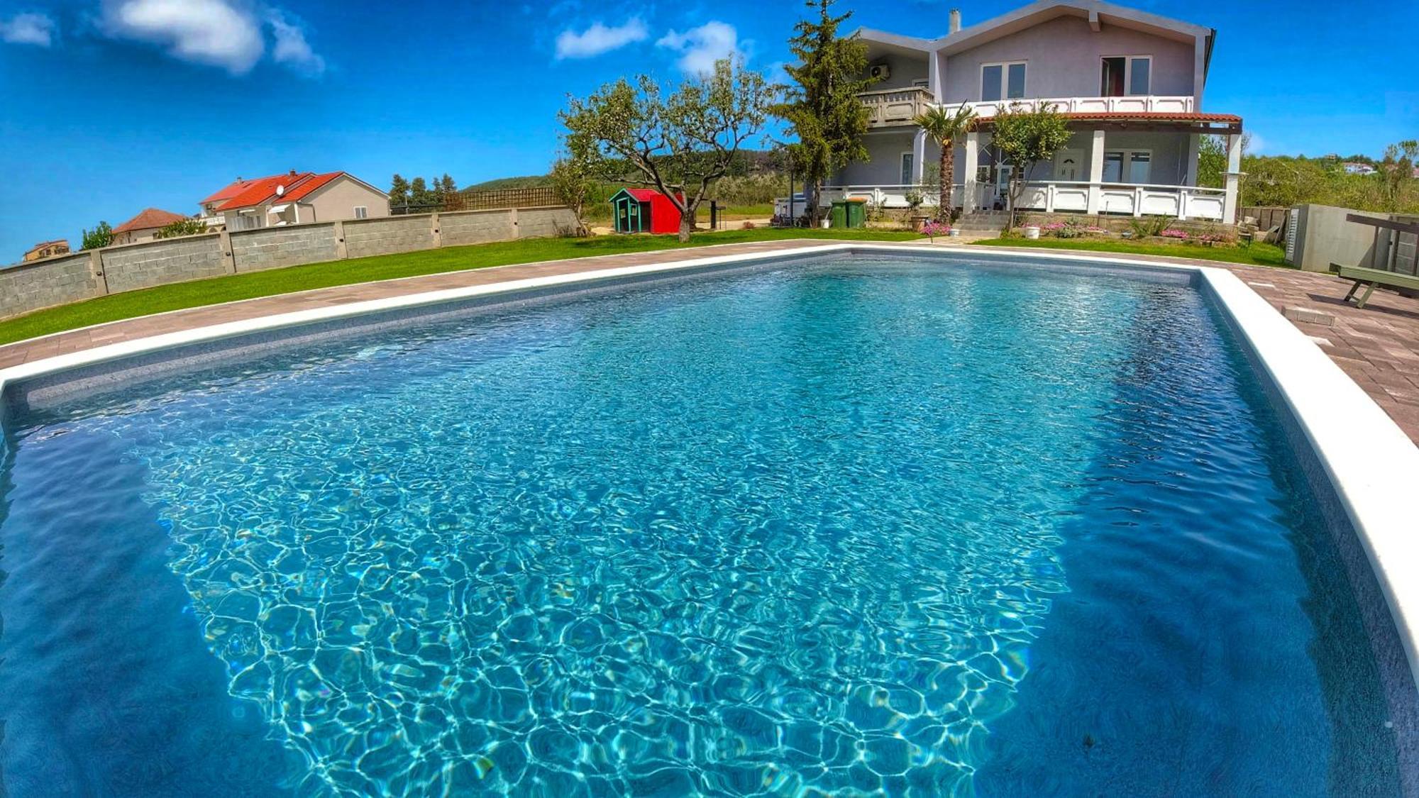 Вилла House Rose With Garden And Pool Любач Экстерьер фото