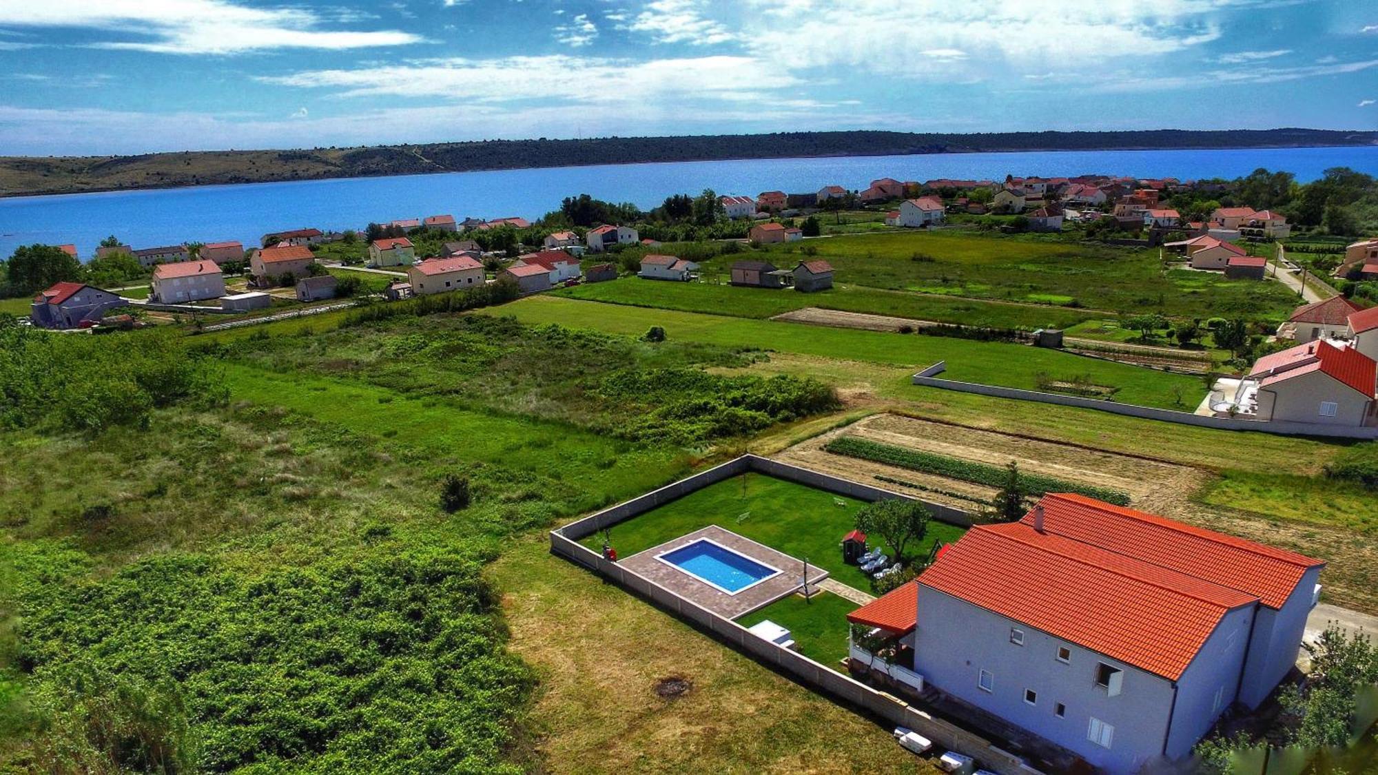 Вилла House Rose With Garden And Pool Любач Экстерьер фото