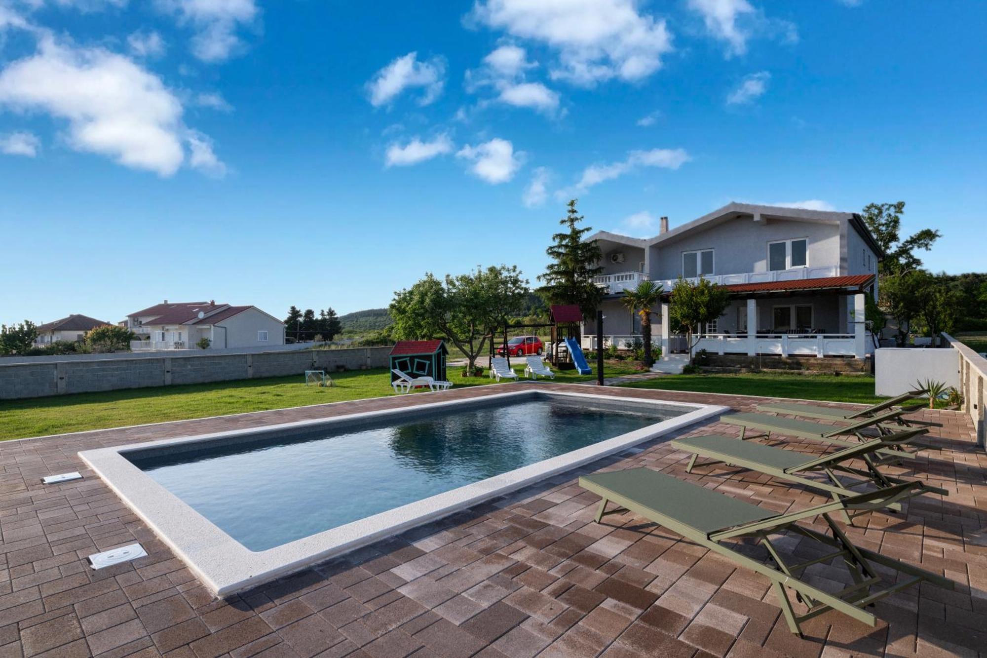 Вилла House Rose With Garden And Pool Любач Экстерьер фото